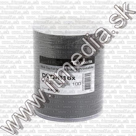Image of Traxdata DVD-R 16x 100cw ***Silver Print*** RITEK EOL MEGSZŰNT TERMÉK (IT10532)